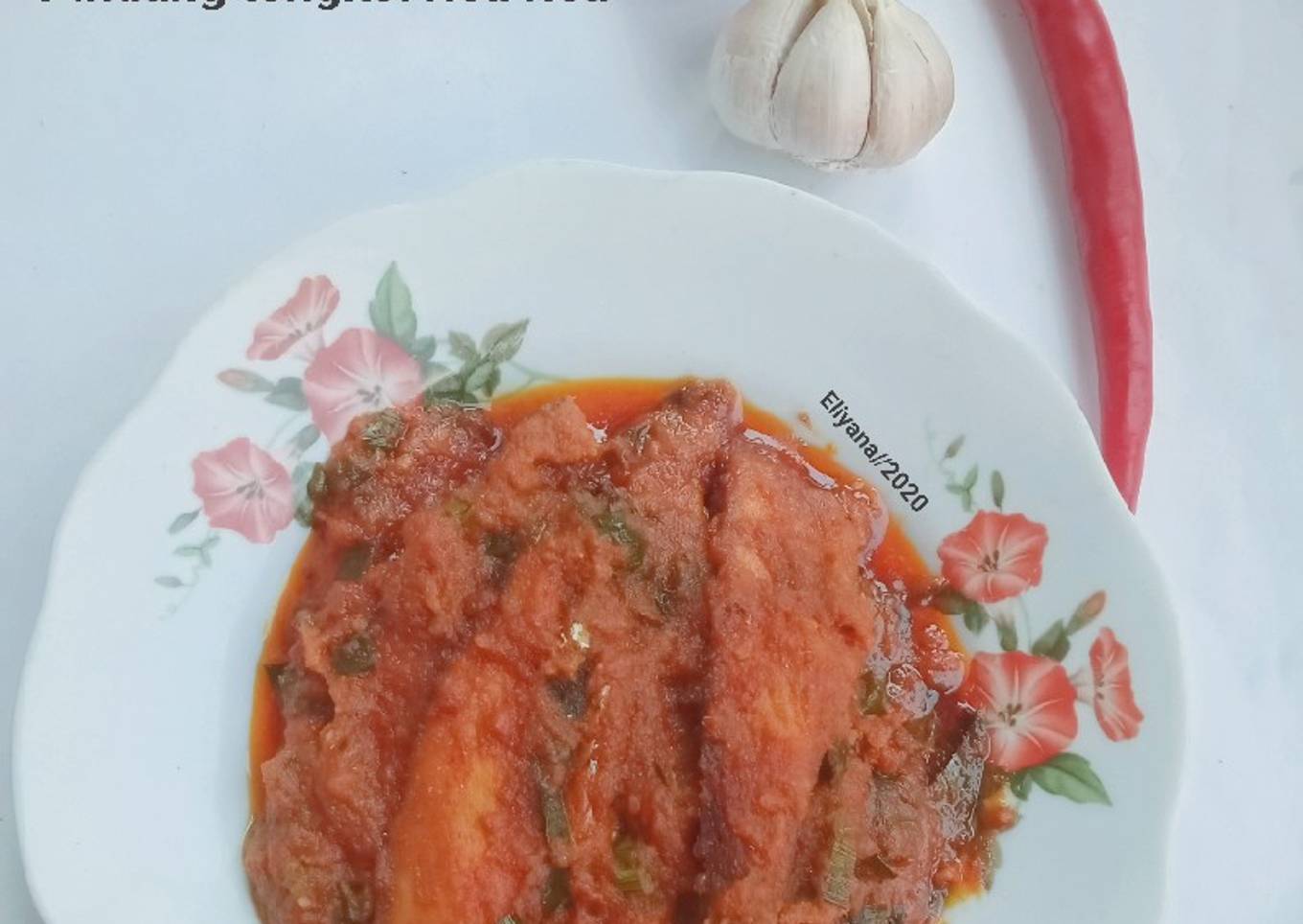 Pindang tongkol rica rica