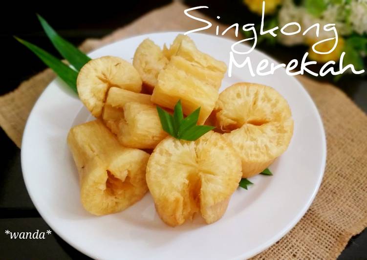 Resep Singkong Goreng Merekah a.k.a Singkong Keju, Lezat Sekali