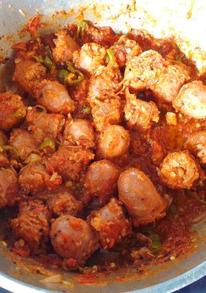 Une photo de Rougail saucisse