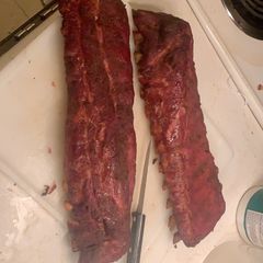 A picture of Pellet Smoker Ribs.
