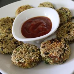 A picture of Mixed Veg Cutlet.