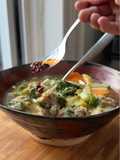 Deconstructed Wonton Soup