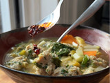 Deconstructed Wonton Soup