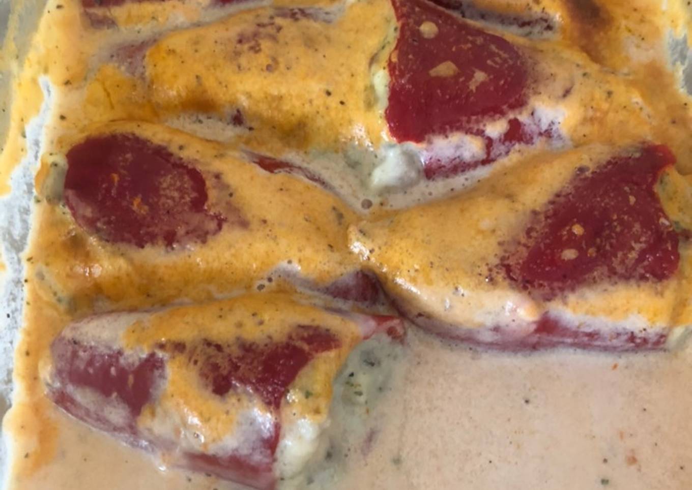 Pimientos del piquillo rellenos de carne picada