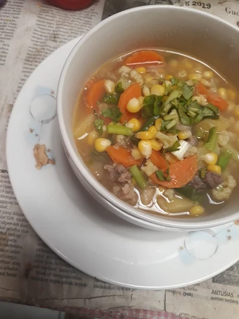 Cara Gampang Membuat Resep #19 Sop Sayur Daging Sapi Sederhana yang Bikin Ngiler