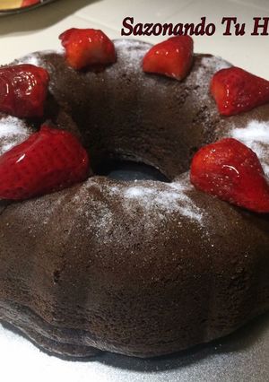 Una foto de Pastel de chocolate casero💖