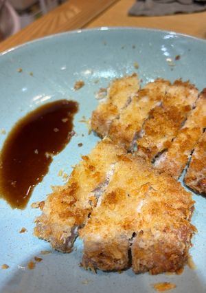 氣炸日式豬排 的食譜成品照片