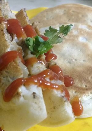 A picture of Stuffed Pancakes – .