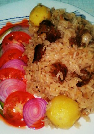 A picture of Simple pilau recipe.