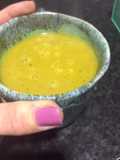 Sopa crema de verdura en sopera eléctrica