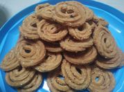 A picture of rice flour chakli