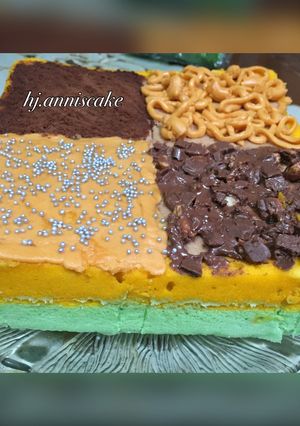 Foto resep Bolu aneka toping simple