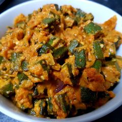 Bhindi Bhaji A picture of Bhindi Bhaji.