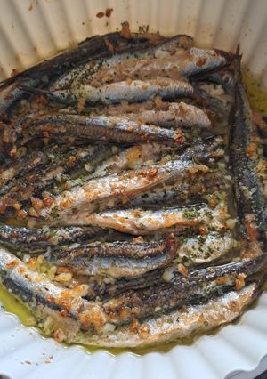 Foto principal de Bocartes al ajillo en air fryer