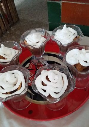 Una foto de Crema de chocolate