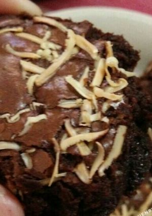 Foto resep Chewy & shiny brownies