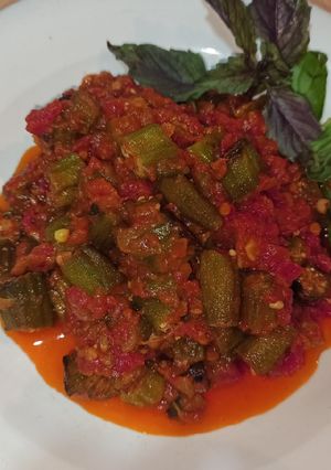 عکسی از دستور خوراک بامیه خیلی خوشمزه