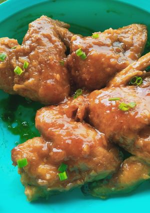Foto resep Korean spicy chicken wings