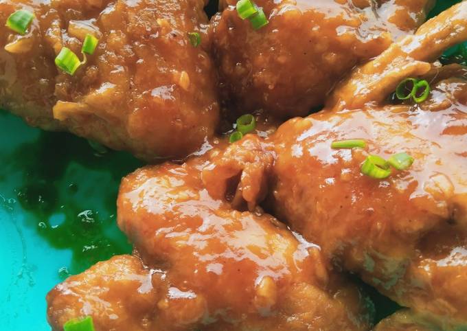 Resep Korean spicy chicken wings yang Enak