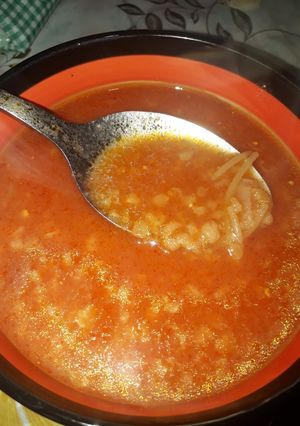 عکسی از دستور سوپ بلغور (یارما شیلَسی)