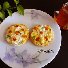A picture of Corn- Paneer Toast.