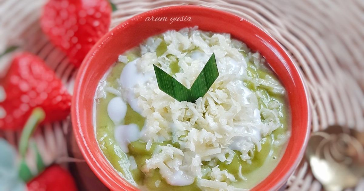 Resep Bubur Apokat Keju Susu oleh Arum Yusia - Cookpad