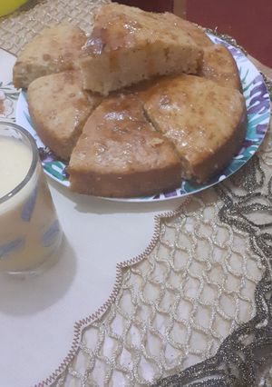صورة لوصفة كيكة برتقال وصوص كراميل برتقال