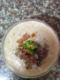 Desayuno para bebés y nutritivo: Avena, frutas, amaranto, chía