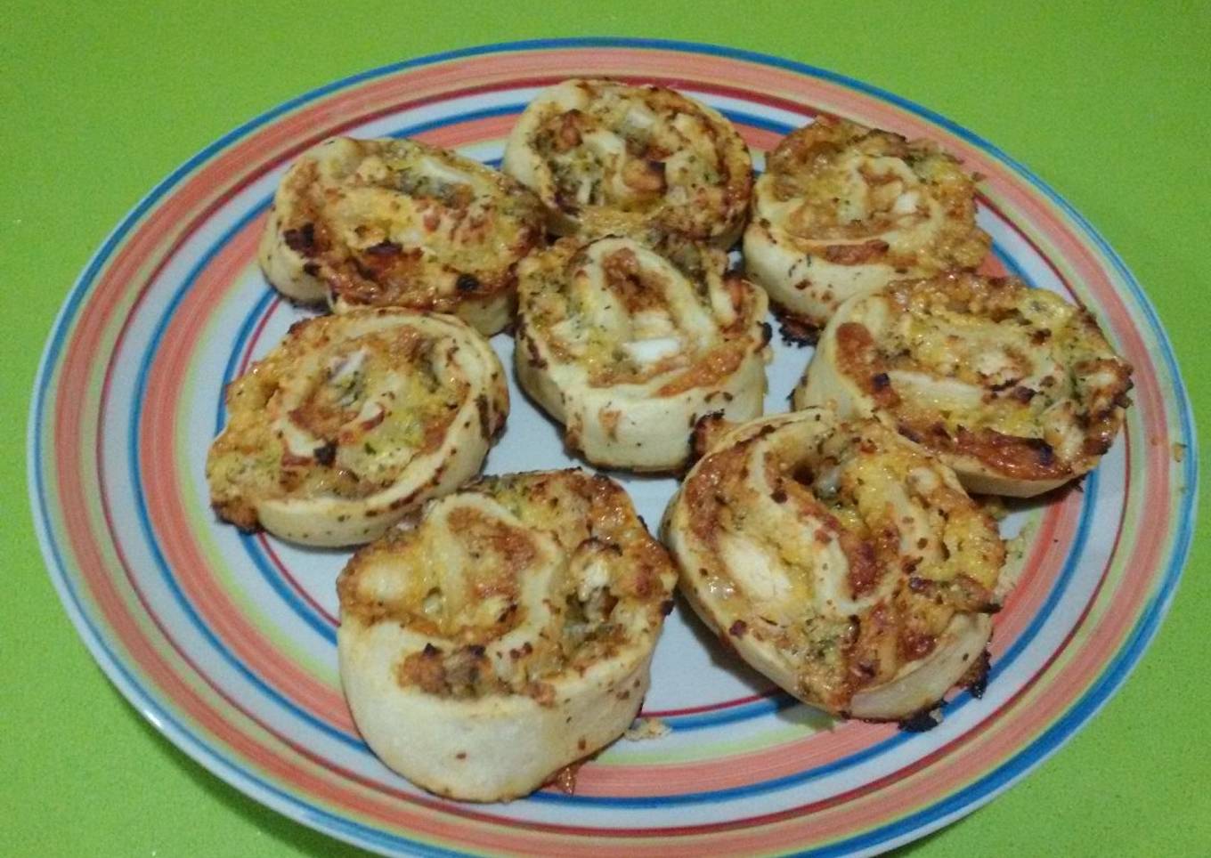 Caracolas de pollo a la barbacoa con thermomix