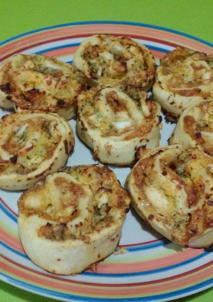 Una foto de Caracolas de pollo a la barbacoa con thermomix