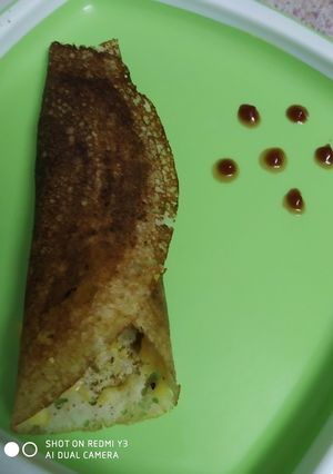 A picture of Rawa dosa.