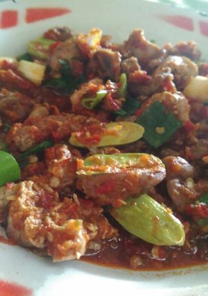 Foto resep Ati ampela petai pedass