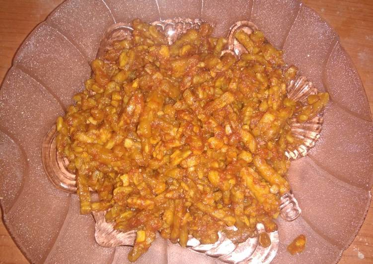 Tempe balado pedas manis super simple