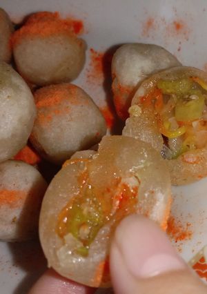 Foto resep Olos isi pedas