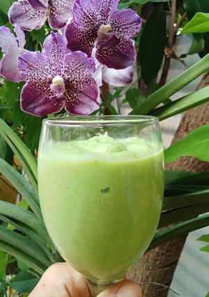 Foto resep Es Jus Pakcoy Tape Singkong