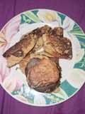 Tortitas de avena y manzana