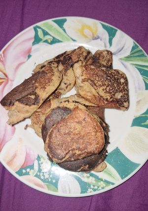 Una foto de Tortitas de avena y manzana