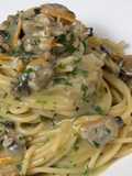 Spaguetti com Amêijoas (vôngoles)