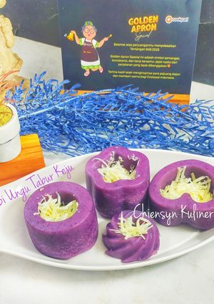 Foto resep Ubi Ungu Tabur Keju