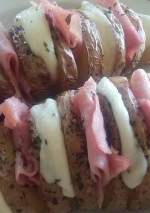 Una foto de Papas rellenas