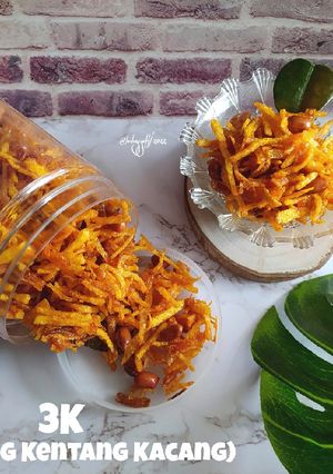 Foto resep 3K (Kering Kentang Kacang) "Renyah Tahan Lama Tanpa Kapur Sirih"