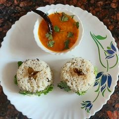 A picture of Mustard rice.