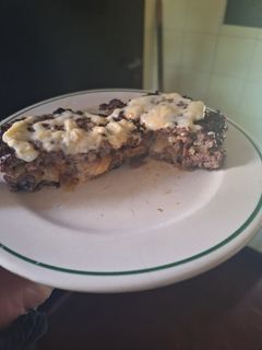 Una foto de Mi almuerzo express! Pancito de carne relleno