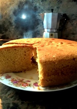 Una foto de Torta económica de Vainilla