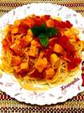 Pasta with Crab Meat (Surimi)