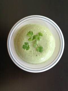 Una foto de Mousse de Cilantro