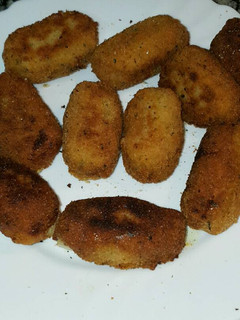Una foto de Croquetas de bacalao reciclado