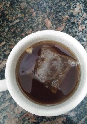 Una foto de Mate cocido con jengibre y azúcar negra
