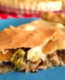 Tarte salgada de legumes