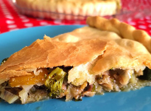 Foto de Tarte salgada de legumes